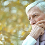 thoughtful elderly man