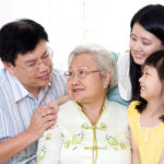 Asian family